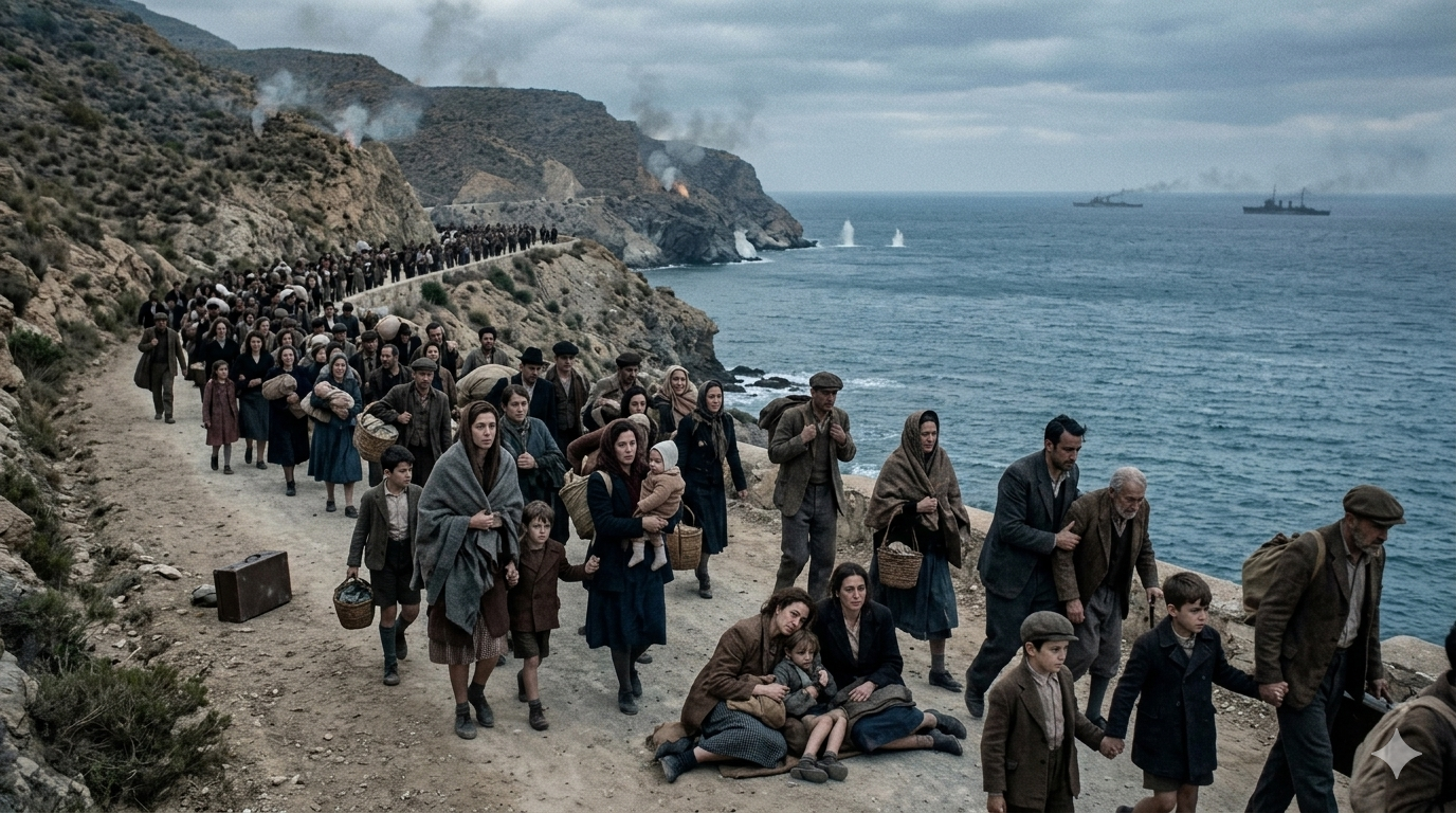 La Carretera de la Muerte — La Desbandá